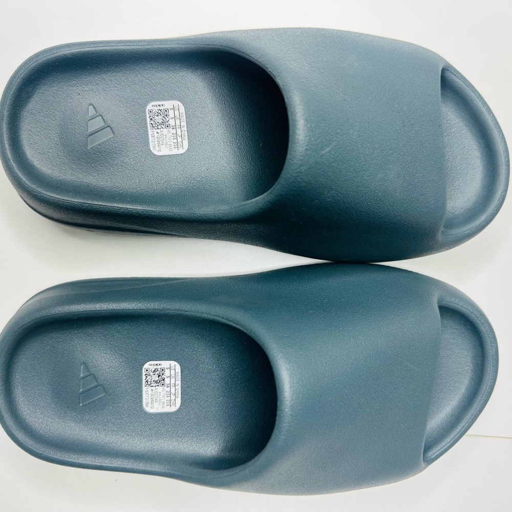 Adidas Gray Slide Sandals